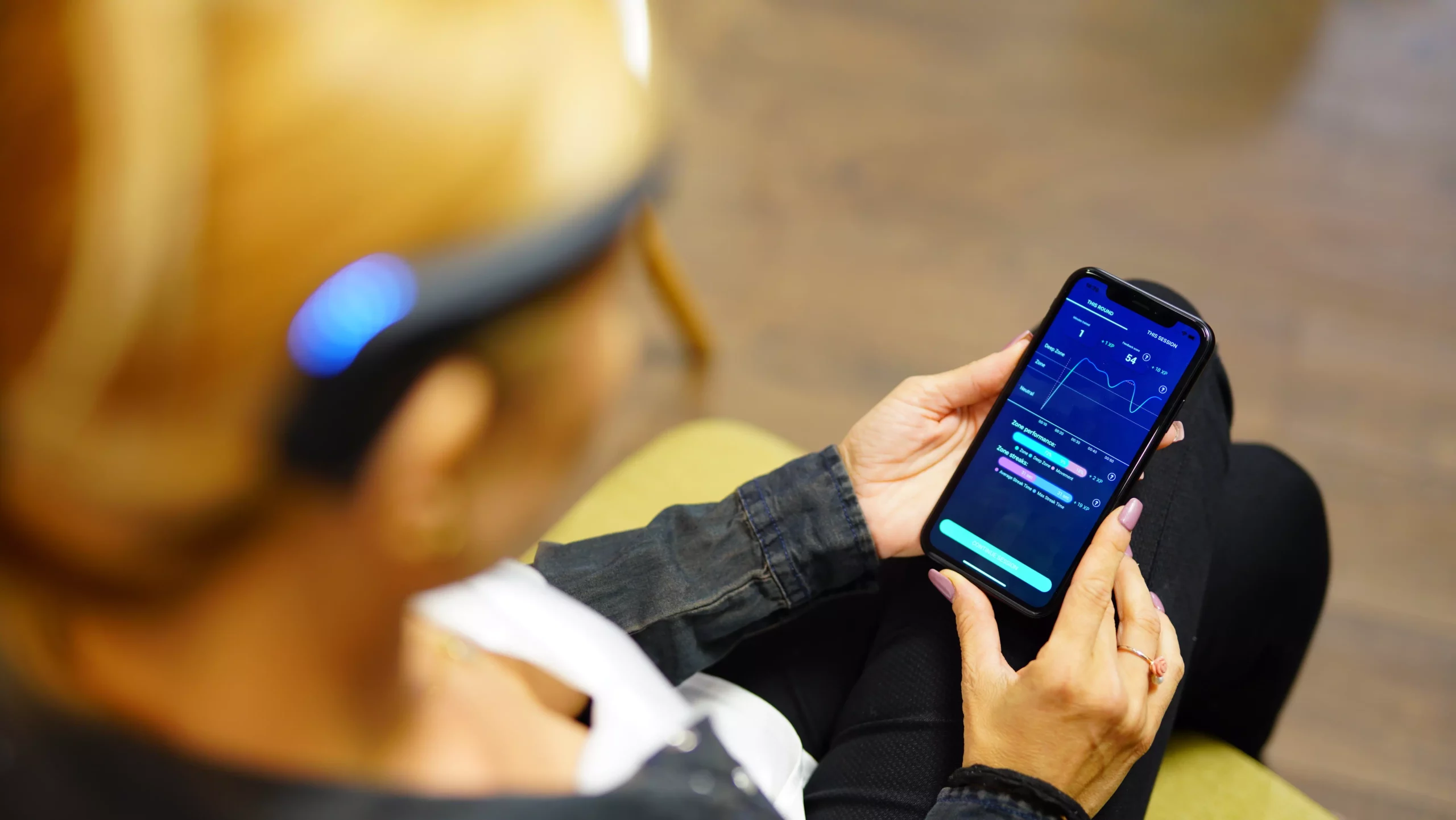 All Ages Telehealth Muse headset for EEG, brain mapping and neurofeedback - Zephyr Neuroscience